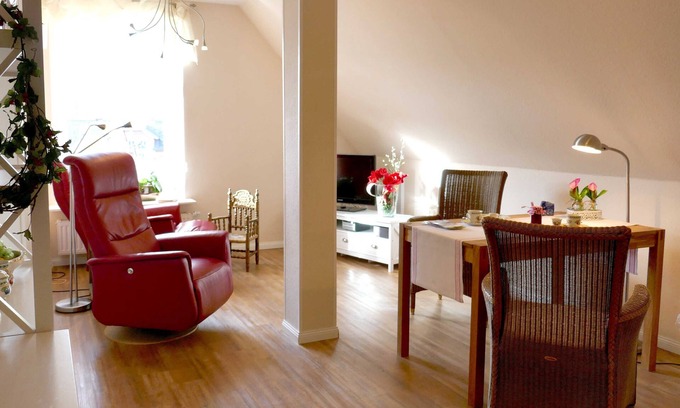 Luhe Apartamento | Vacation apartment 1 - Holiday apartment Obsthof Hein Garrn