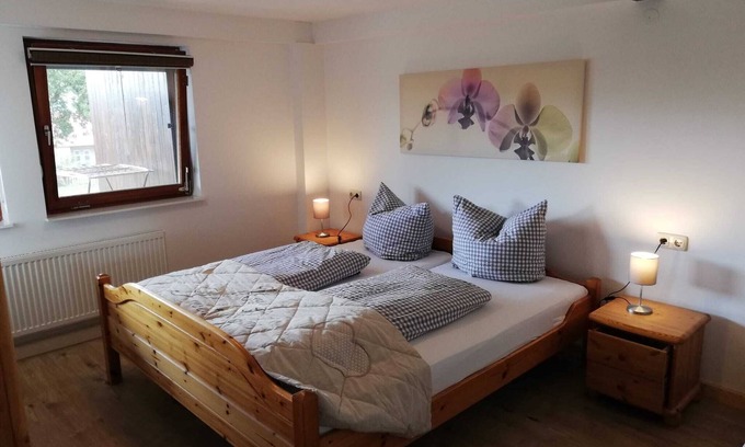 Fladungen Apartamento | Vacation apartment (45sqm) for 2 people with terrace and barbecue area