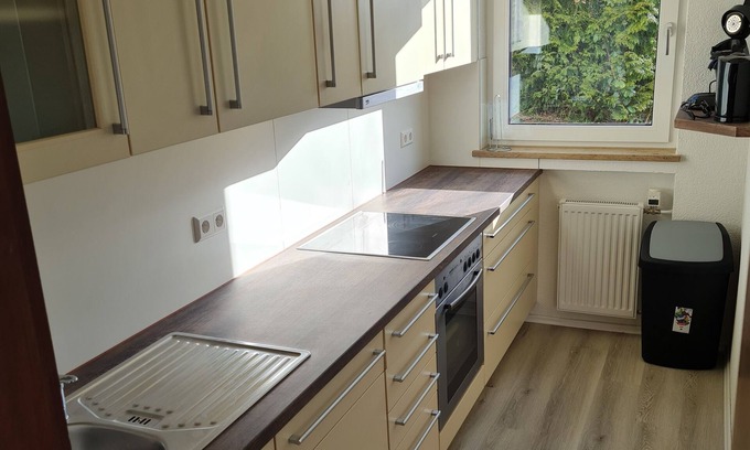 Aulendorf Apartamento | Vacation apartment, 50 sqm, 1 bedroom, covered terrace with garden, max. 4 persons
