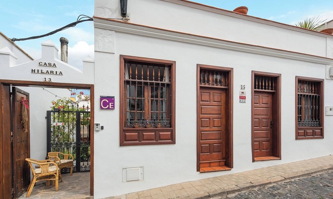 Garachico Apartamento | Apartamento de vacaciones 'Casa Hilaria' con terraza compartida y Wi-Fi