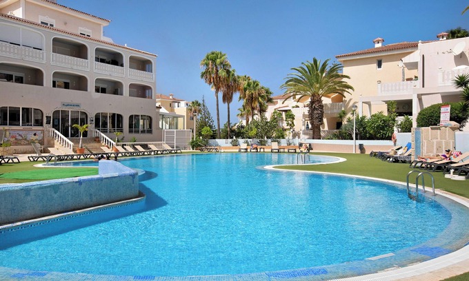 Chayofa Apartamento | Apartamento de vacaciones 'Chayofa Country' con piscina compartida, terraza privada y Wi-Fi