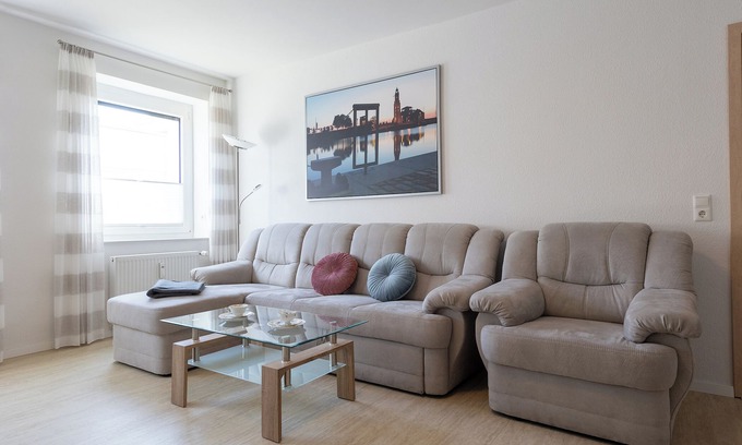 Twischkamp Apartamento | Vacation apartment Batteriestraße. For allergy sufferers and close to the city.