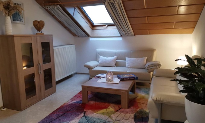 Perlhutte Apartamento | Vacation apartment (90sqm) with a view of the Perlsee lake
