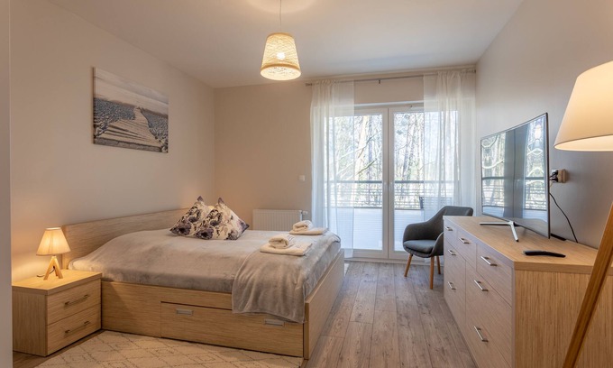Swinoujscie Apartamento | Apartamento junto al mar, vacaciones en la isla de Usedom, apartamento Ambria Dune II