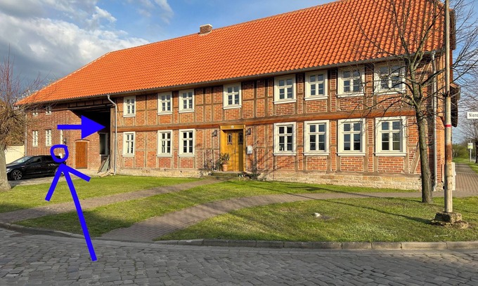 Oebisfelde Apartamento | Vacation apartment & studio with outdoor lounge & barbecue