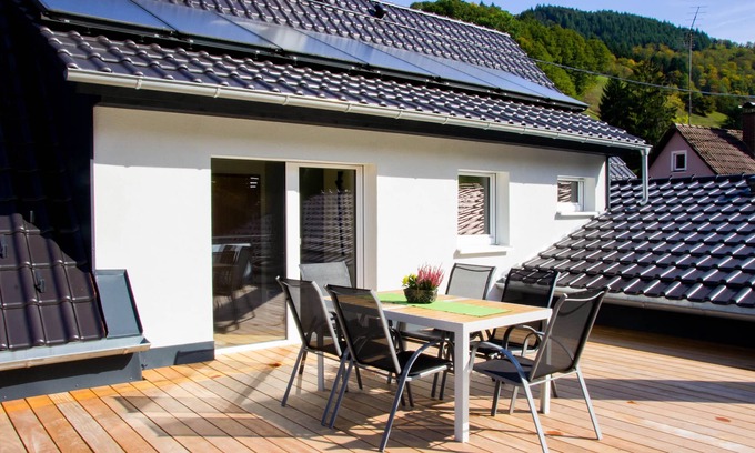Untermunstertal Apartamento | Vacation apartment with large roof terrace in Münstertal in the Black Forest