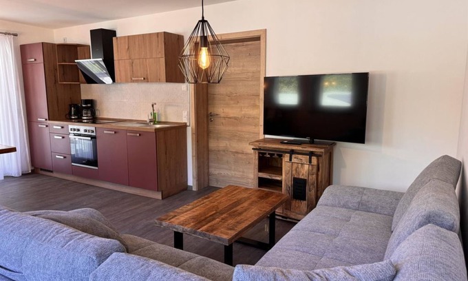 Reinhardtsdorf-Schoena Apartamento | Vacation apartment "Wolfsschlucht", 2 bedrooms - Ferienhaus Barbarine