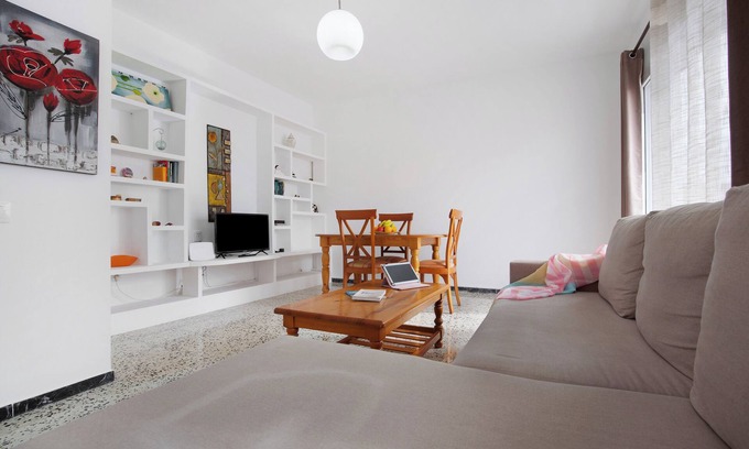 Puerto del Rosario Casa | Casa de vacaciones 'Mela' con balcón y Wi-Fi