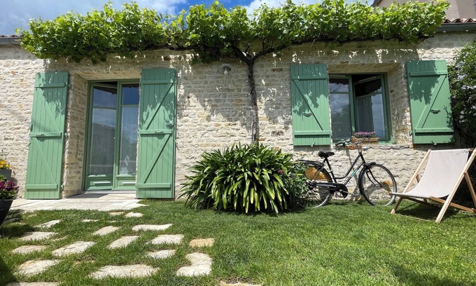 Longeves Casa | Cottage Cerca de La Rochelle - Wifi - Animales Ok - 2CH - 4/6 personas.jardin
