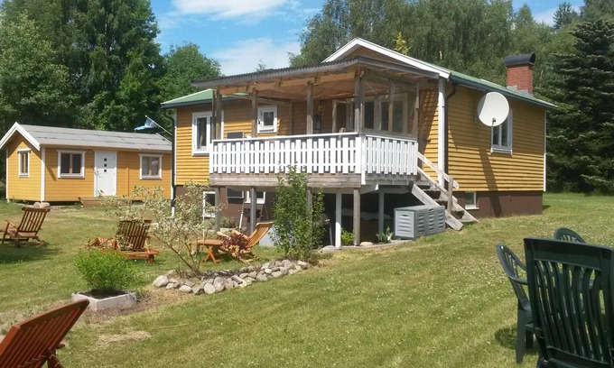 Nossemark Casa | Casa en Stora Le para 4-5 personas. solo a unos 150 m del lago