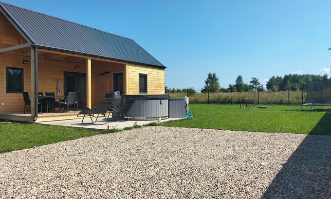 gmina Wolin Casa | Vacation home Baltica polish Baltic Sea. Air conditioning and Jacuzzi, pet friendly