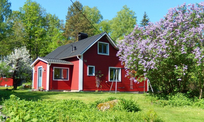 Fagelfors Casa | Casa de vacaciones privada incl. WiFi, bicicletas, lavandería, limpieza final, paz y naturaleza.