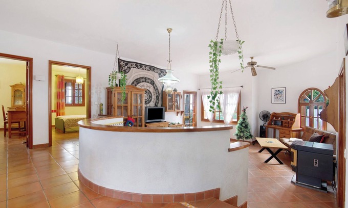 Ingenio Villa | Casa de campo 'Finca Palmeras' con vistas al mar y a la montaña, piscina privada y Wi-Fi