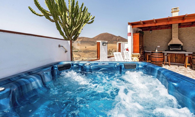 Tiscamanita Villa | Casa de vacaciones La cañada con vistas a la montaña, jardín, aire acondicionado y Wi-Fi