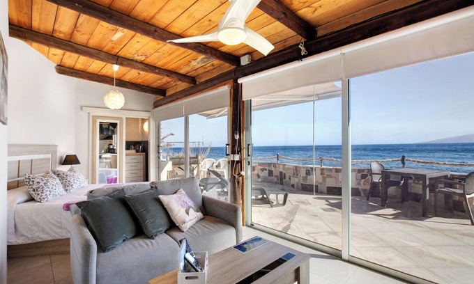 Bocacangrejo Apartamento | Casa de vacaciones 'La Terraza Del Mar' con vistas al mar, terraza y Wi-Fi