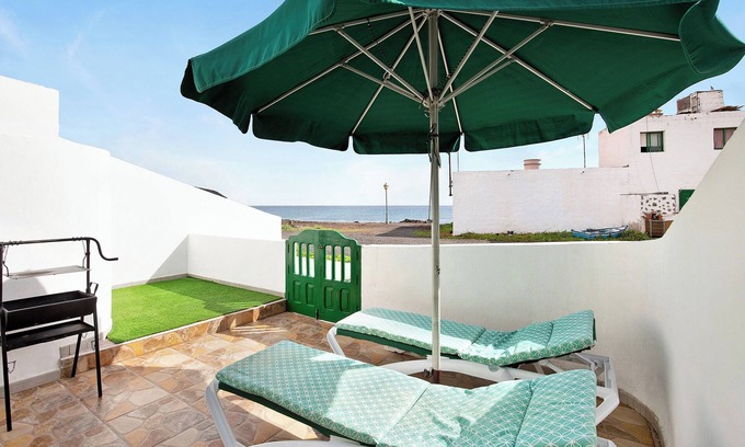 Pozo Negro Casa | Casa de vacaciones "Mar de Lava Sunrise Fuerteventura" con vistas al mar, terraza y Wi-Fi