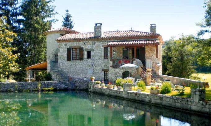 Saint-Matre Casa | Casa de vacaciones Moulin de la Rode (SAX401) en saint Matré - 4 personas, 3 dormitorios