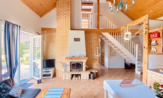 Kolczewo Casa | Casa rural en el país en la isla de Wolin, 2 baños!