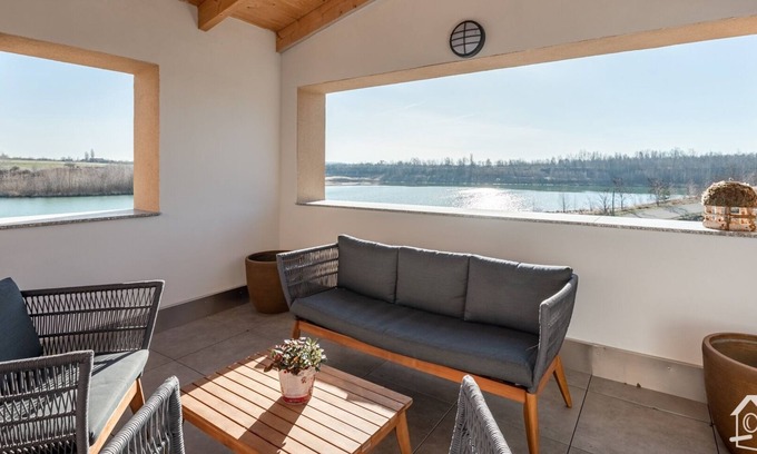 Grossposna Apartamento | Casa de vacaciones en el lago Störmthal, Lagovida, distrito de los nuevos lagos de Leipzig