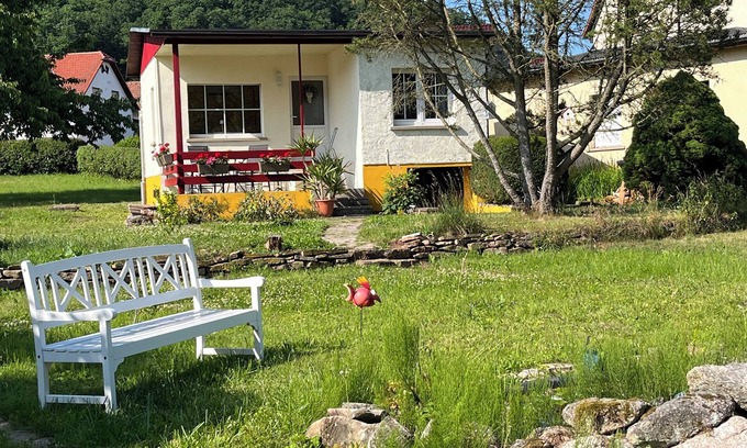Wolfsburg-Unkeroda Casa | Vacation home on the Rennsteig directly on the Rennsteig, near the Wartburg, surrounded by greenery