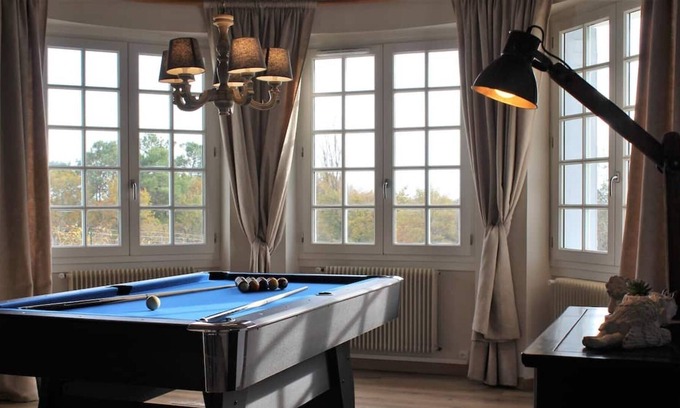 Vielle-Tursan Casa | Casa de vacaciones "Propriete Lacastelle 6 Personnes" con piscina, terrazas y Wi-Fi