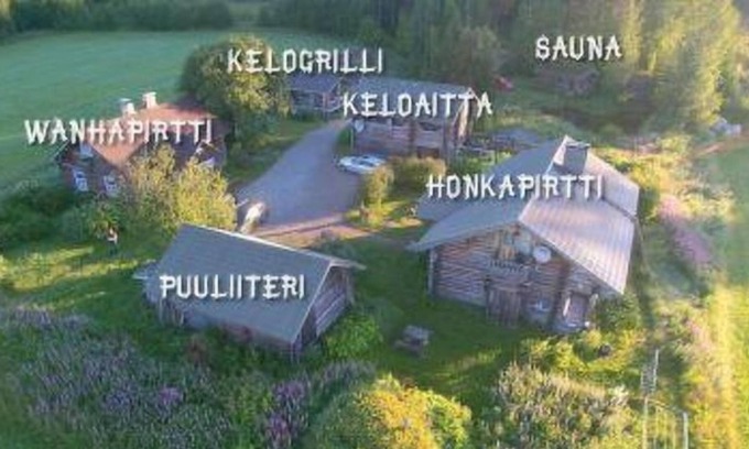 Kehys-Kainuu Casa | Casa de vacaciones Pykälä - log village en Kuhmo - 17 personas, 5 dormitorios