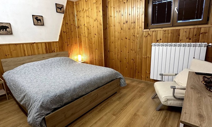 Roccaraso Casa | Casa de vacaciones "Residencia Fonte Eremita" con vistas a la montaña, jardín compartido y Wi-Fi