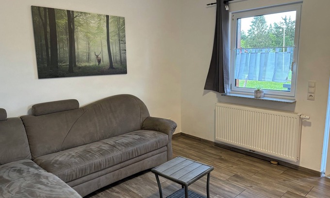 Lahnstein Casa | Vacation home "Taunusblick" - bedroom, living room, kitchen, bathroom - near Koblenz