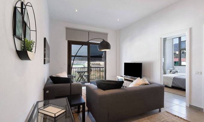 Los Llanos Apartamento | Casa de vacaciones "Urban Park Nueva York" con vistas al mar, balcón y Wi-Fi