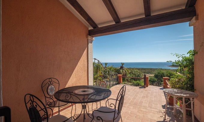 Luddui Casa | Casa de vacaciones "Villa Anna" con vistas al mar y terraza privada