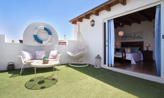 El Cotillo Apartamento | Casa de vacaciones "Vista Tostón" con terraza privada y Wi-Fi