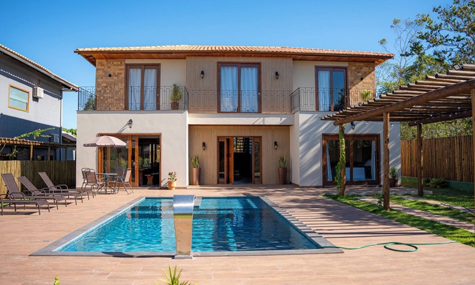 Lencois Casa | Vacation home with private pool and large garden - Canto do Bem-te-vi