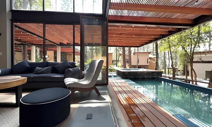 Valle de Bravo Casa | Casa con alberca y jacuzzi