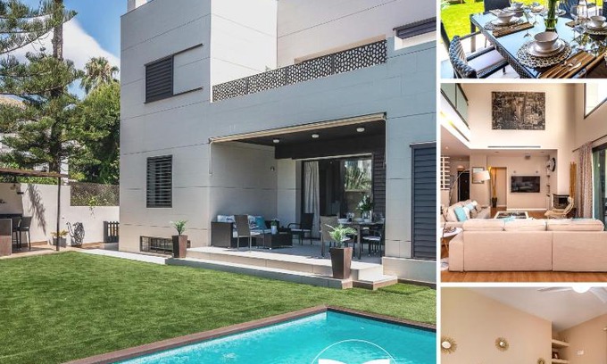 Mijas Villa | VACATION MARBELLA I Villa Riviera Del Sol, Private Pool, Jacuzzi, Walking Distance to the Beach