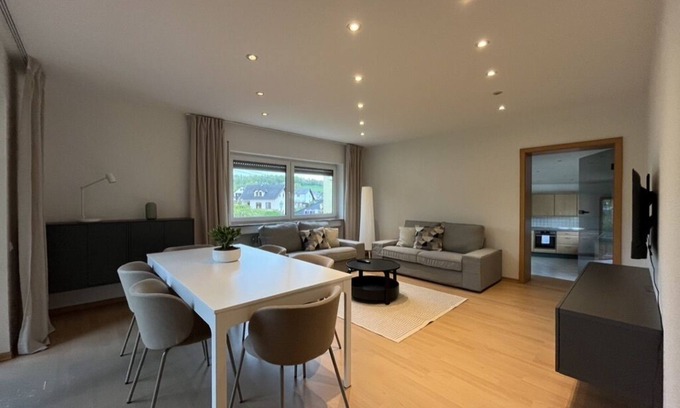 Hundsangen Apartamento | Apartamento-Baño Privado-Balcón