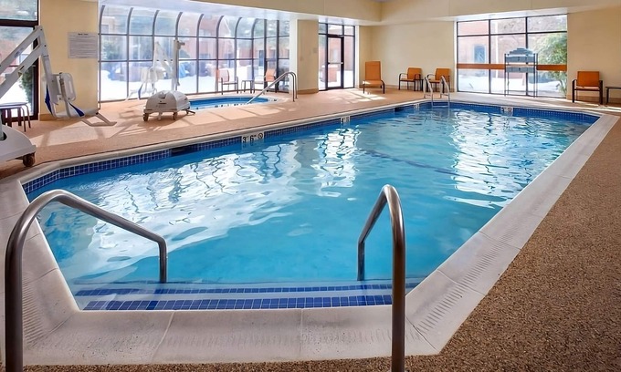 Milford Hotel | Vacation Starts Here! w/ Indoor Pool, Pet-Friendly, Close to Edwards Field