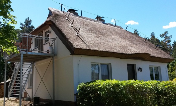 Wieck auf dem Darss Apartamento | Vacation under a thatched roof - vacation apartment Strandgut for max. 2 persons