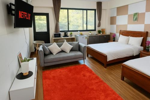 Vaitele Apartamento | Vailoa Studio, 2 Beds, AC, Wi-fi, TV, 5min to town