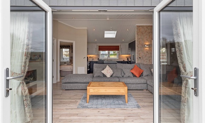 Penally Chalet De Esquí | Valley View - Luxury Lodge, Hot Tub, Walk to Beach