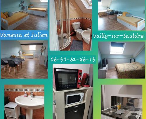 Vailly-sur-Sauldre Apartamento | Vanessa et Julien 2