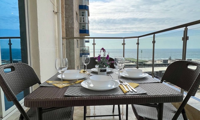Ash Shati Apartamento | Vanquish Sea View شقة الرفاهية بإطلالة البحر
