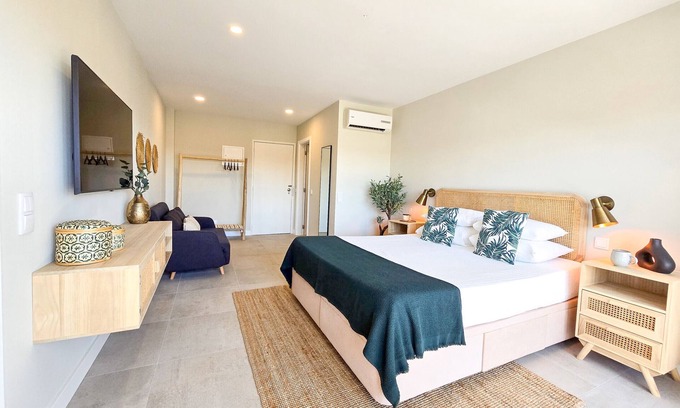 Praia da Rocha Apartamento | Vau Beach Sunset View Studio
