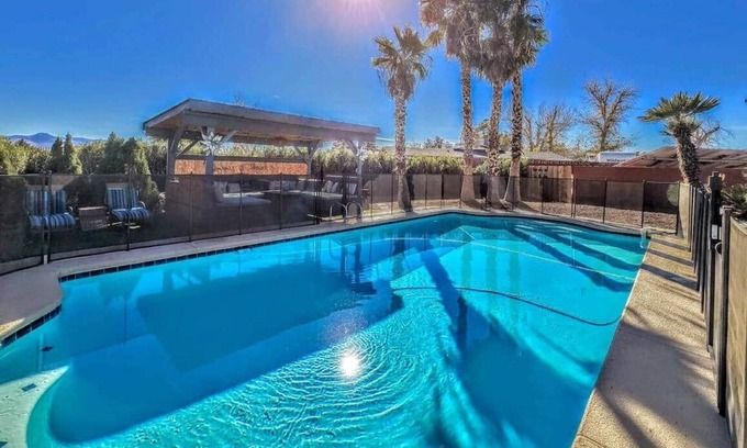 Enterprise Villa | Fabulous Las Vegas Hideaway - Speakeasy Game Room/Pool/HotTub
