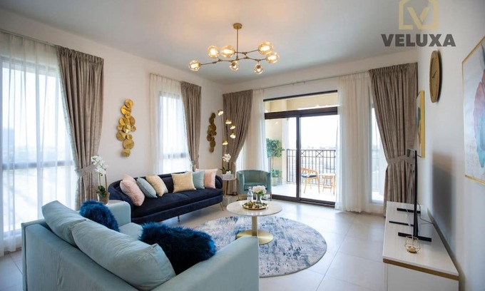 Umm Suqeim 3 Apartamento | Veluxa - Luxury and bright 1 bedroom apartment, Burj view!
