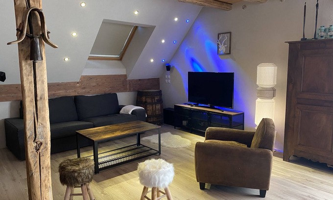 Venosc Casa | VENOSC Village: Le Haut de la Grange:10 pers. JACUZZI, SAUNA, SWIMMING POOL