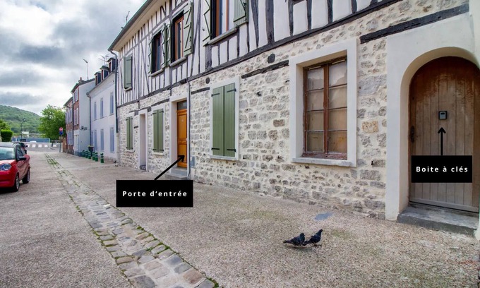 Vernon Apartamento | Vernon/Giverny town center apartment