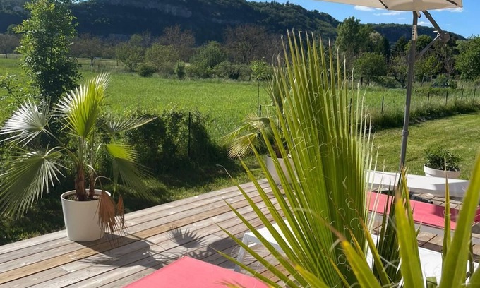 Andressac Casa | "vers L'horizon" - Maison de Vacances à 800m de Cajarc Dans le Lot