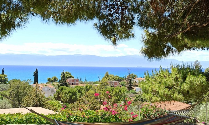 Kilada Casa | Ververonda penthouse with amazing sunset & sea view