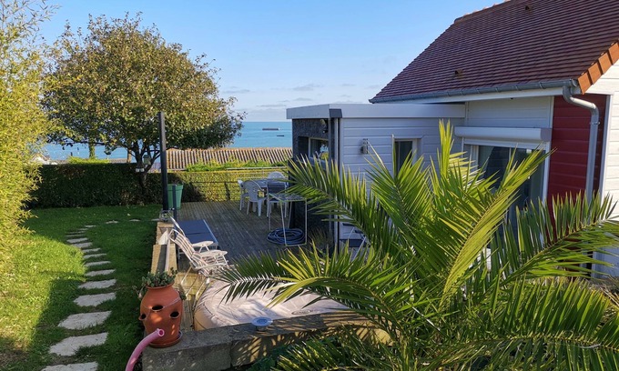 Saint-Come-de-Fresne Chalet De Esquí | CHALET muy pequeño con vistas a la playa del mar 250 m