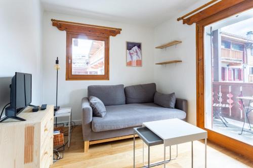 Le Praz Apartamento | Very Bright Cocoon With Balcony Near The Slopes